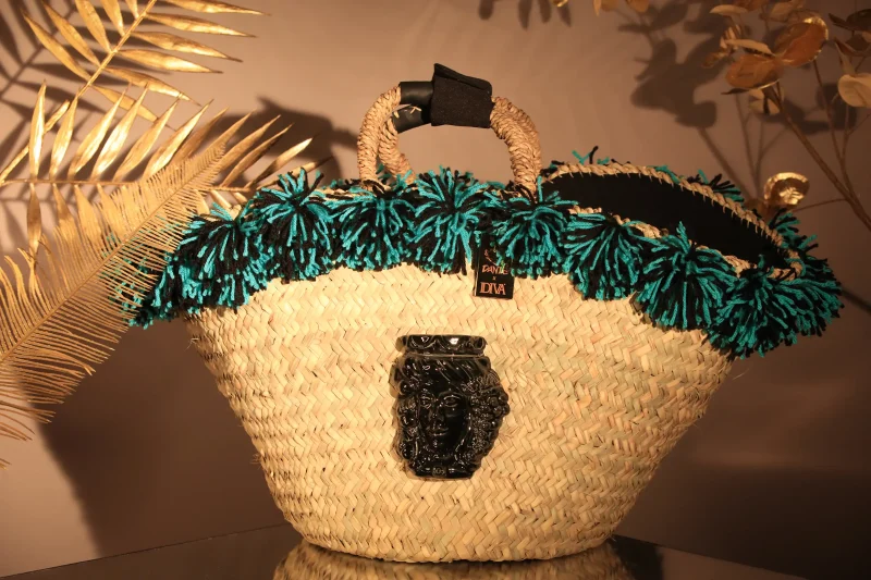 Fanciulla Coffa Bag Nero e Tiffany
